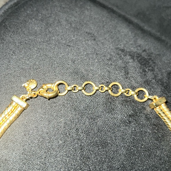 NWT Tortoise and Gold Necklace and Bracelet Set - Picture 4 of 9